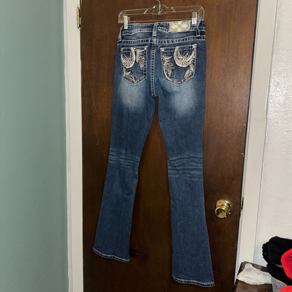 ✨ MISS ME ✨ Women's Boot Cut Jeans - Picture 4 of 4